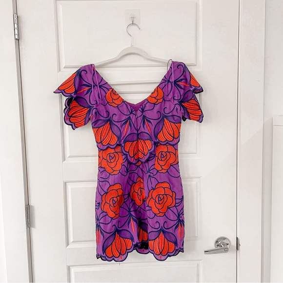 Alice McCall Ms Rose Embroidered Floral Mini Dress - Picture 6 of 9